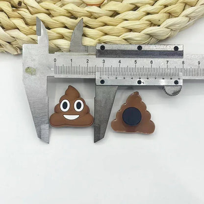 Poop Emoji Shoe Charms – Add a Splash of Humor to Your Footwear!