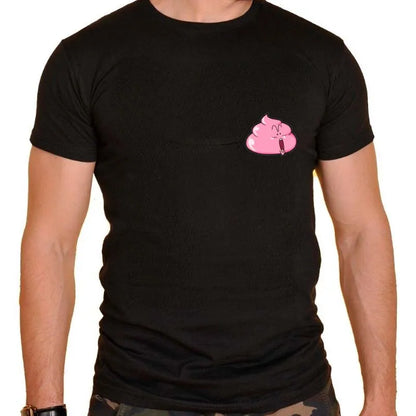 "Anime Poop Emoji" Funny Graphic T-Shirt – Unisex 100% Cotton Tee