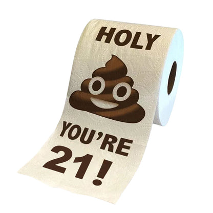 Poop Face Emoji Toilet Paper – The Ultimate Birthday Prank!