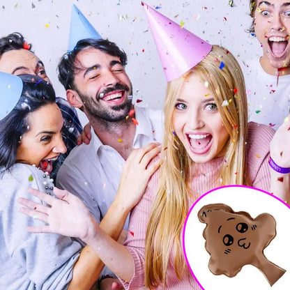 Poop-Shaped Self-Inflating Whoopee Cushion – Hilarious Fart Prank Toy