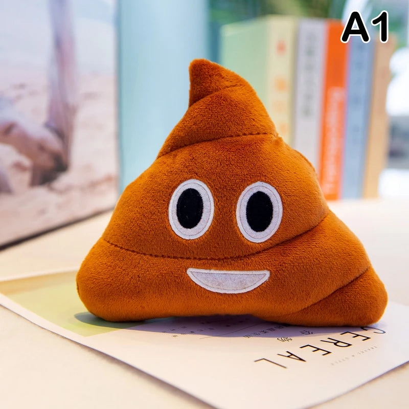 Poop Emoji Plush Pillow – Soft, Comedic Comfort!