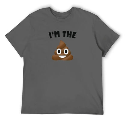 "I'm the Poop Emoji" Funny T-Shirt – Breathable & Lightweight Unisex Cotton Tee