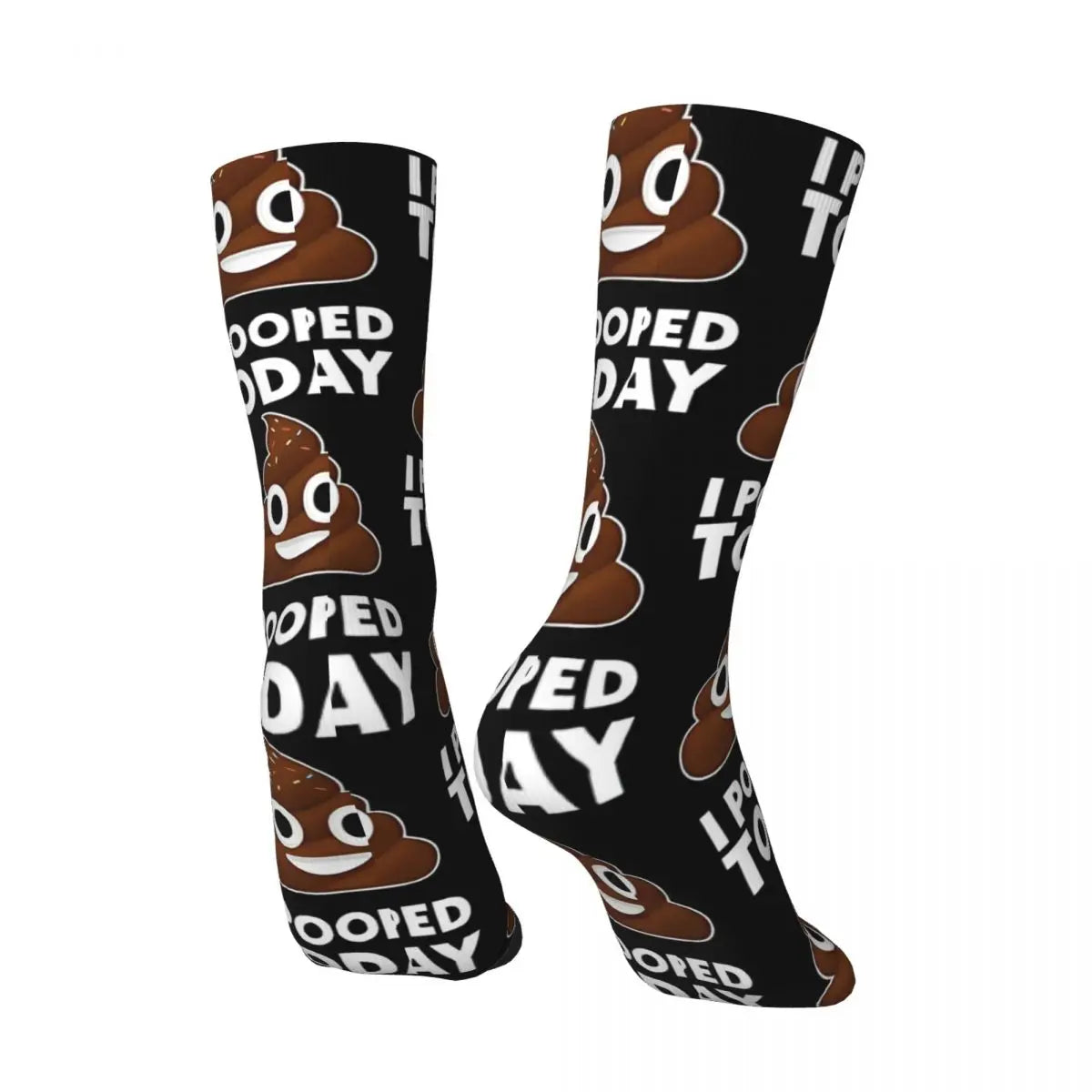 "I Pooped Today" Novelty Crew Socks – Funny & Comfy!