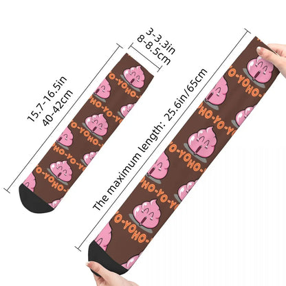 Men's Pinky Poop Compression Socks – Fun & Supportive!