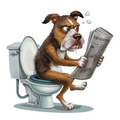Funny Animal Toilet Stickers – Hilarious Bathroom & Toilet Cover Decor