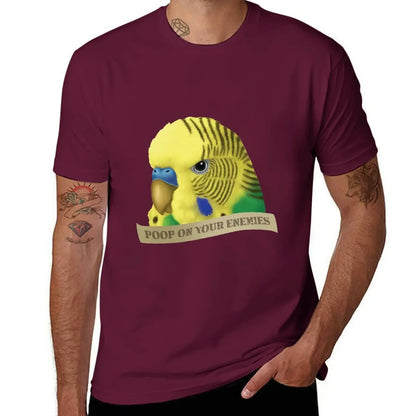 "Poop On Your Enemies" Funny T-Shirt – New Edition Black Tee for Men