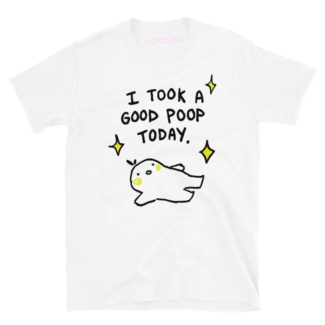 "I Took A Good Poop Today" Funny Graphic T-Shirt – Unisex Cotton Tee