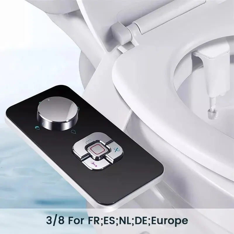 SAMODRA Non-Electric Bidet – Refreshingly Cool & Clean with Adjustable Pressure
