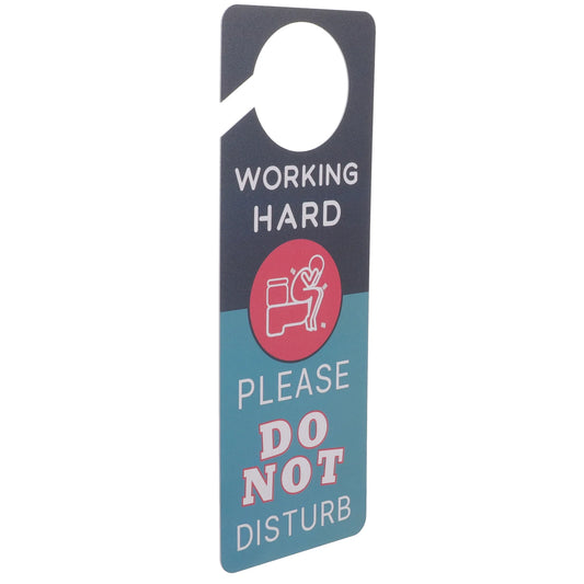 Funny Bathroom Door Hanger – “Please Come In” (Double-Sided Humor for Your Throne Room)