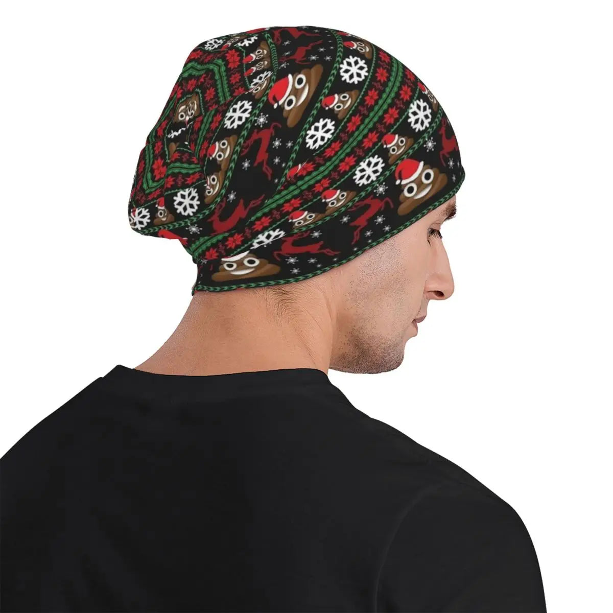 Funny Poop Christmas Beanie – Ugly & Hilarious Holiday Hat!