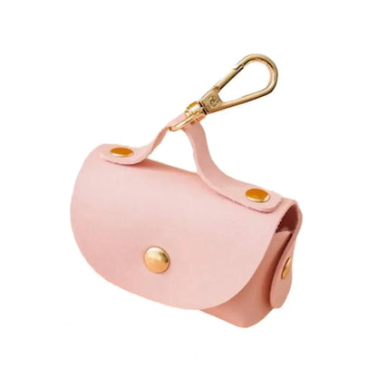 Faux Leather Poop Bag Holder – Cleanup in Style!