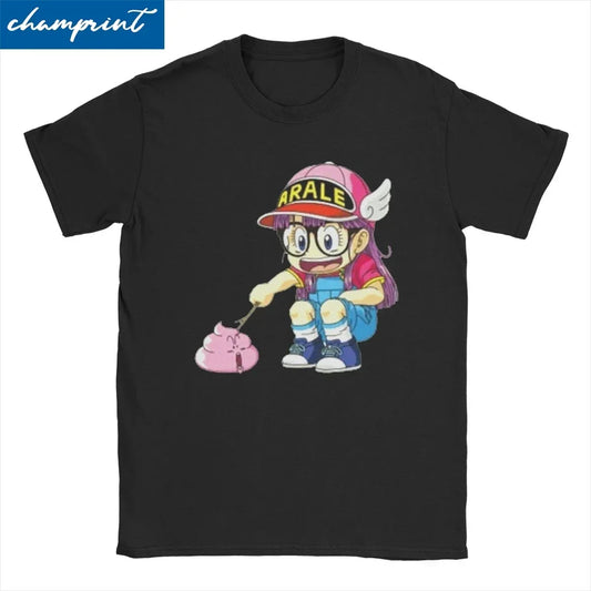 "Poking Poop" Funny Anime Graphic T-Shirt – Unisex Cotton Tee