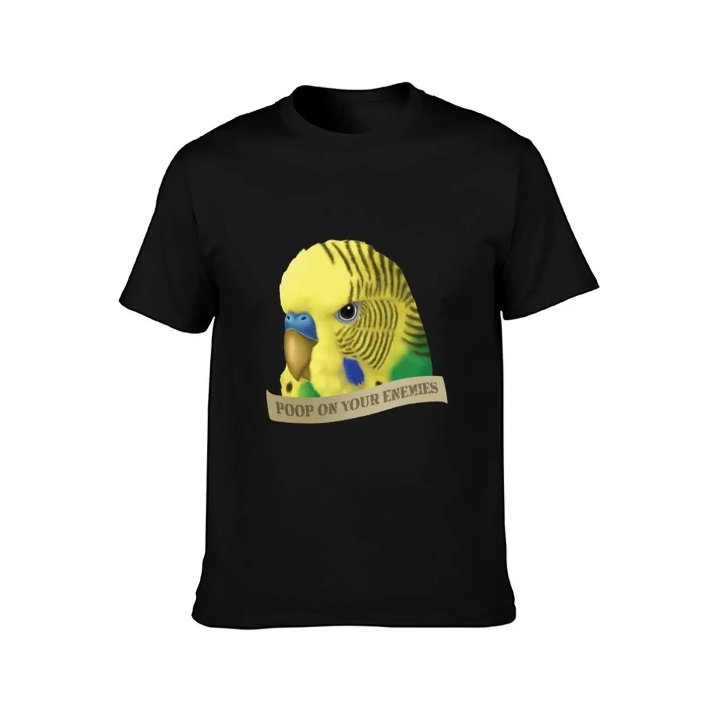 "Poop On Your Enemies" Funny T-Shirt – New Edition Black Tee for Men